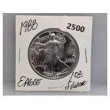 1988 1oz .999 Silv Eagle $1 Dollar