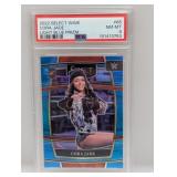 2022 Jade Select WWE Light Blue Prizm RC /299 PSA8