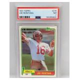 1981 Joe Montana Topps RC #216 PSA 7