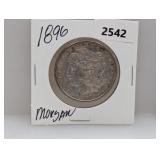 1896 90% Silv Morgan $1 Dollar