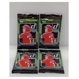 (4) 2026 Donruss Yellow Insert In Every Pack