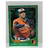 2013 Topps Rookie Manny Machado Green Foil