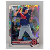 /399 2022 Bowman Chrome Prospect Blaze Jordan Lava