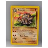 Pokï¿½mon 1999 1st Edition Gravelerï¿½ 37