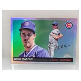 2025 Topps Chrome Platinum Prizm Ref Greg Maddux