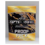 2026 Leaf Optichrome Football 1/1 Proof Pack