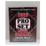 2026 Leaf Pro Set Metal Baseball 1/1 Proof Pack