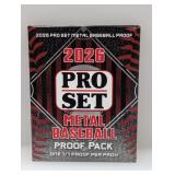 2026 Leaf Pro Set Metal Baseball 1/1 Proof Pack