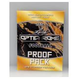 2026 Leaf Optichrome Football 1/1 Proof Pack