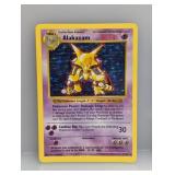 Pokï¿½mon 1999 Shadowless Alakazam 1 *Corner