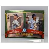 2022 Bowman Chrome Blackjack Misiorowski & Brown