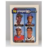 1992 Topps Winner Top Prospects Chipper Jones #551