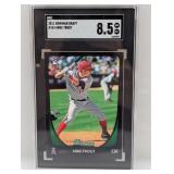 2011 Mike Trout Bowman Draft RC #101 SGC 8.5