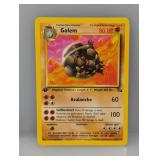 Pokï¿½mon 1999 1st Edition Golem 36