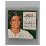1953 RED MAN TOBACCO AL ROSEN 1953 AL. MVP Creases