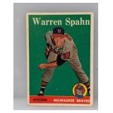 1961 Post Warren Spahn #101