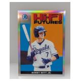 2022 Bowman Chrome Bobby Witt Jr #HIFI-5 RC Ref