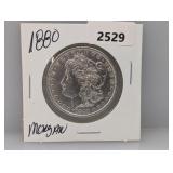 1880 90% Silv Morgan $1 Dollar