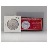 1oz .999 Silv Breast Friends Round w/COA