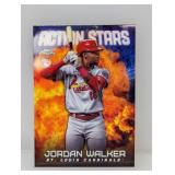 2023 Topps Chrome Jordan Walker RC Action Stars