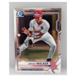2021 Bowman Chrome Prospects Jordan Walker RC