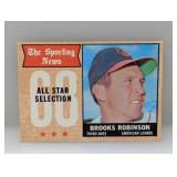 1968 TOPPS Baseball BROOKS ROBINSON HOF 365