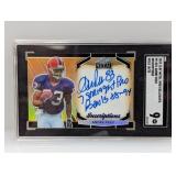2023 Andre Reed Leaf Metal Gold Auto /25 SGC 9
