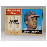 1968 TOPPS Baseball FRANK ROBINSON HOF 373