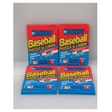 (4) 1989 Donruss Pack Look For Ken Griffey JR RC