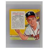 1954 RED MAN TOBACCO JOHNNY LOGAN 20N Stain