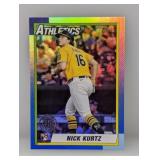 2025 Topps Nick Kurtz RC 35th Refractor