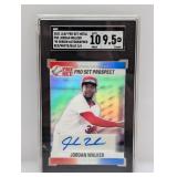 2021 Pro Set Jordan Walker Autograph SGC 9.5 3/6