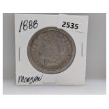 1888 90% Silv Morgan $1 Dollar