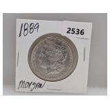 1889 90% Silv Morgan $1 Dollar