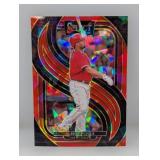 2025 Select Red Cracked Ice /199 Albert Pujols