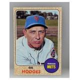 1968 TOPPS Baseball GIL HODGES HALL OF FAME 27