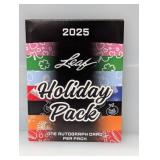 2025 Leaf Holiday Pack (1 Auto per Pack)