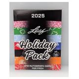 2025 Leaf Holiday Pack (1 Auto per Pack)