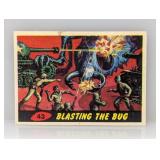1962 Topps Mars Blasting The Bug Surface