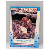 1989-1990 Fleer ï¿½89 All-Stars Sticker Jordan #3