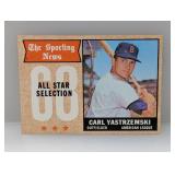 1968 TOPPS Baseball CARL YASTRZEMSKI HOF 369