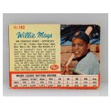 1962 Post Willie Mays #142 Surface/Stains/Edges