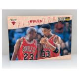 1995-1996 UD CC Jordan and Scottie Pippen #370