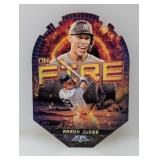 2022 Topps Fire Aaron Judge "On Fire"