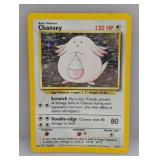 Pokemon 1999 Chansey Holo 3 *Crease