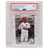 2020 Jordan Walker Bowman Chrome 1st PSA 9