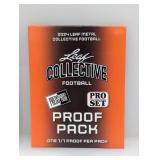 2024 Leaf Metal Collective Football 1/1 Proof Pack