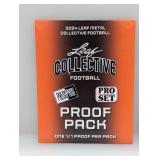 2024 Leaf Metal Collective Football 1/1 Proof Pack