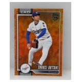 2026 Topps Orange Sun Foil Shohei Ohtani #500
