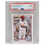 2020 Jordan Walker Bowman Draft 1st Bd57 PSA 10